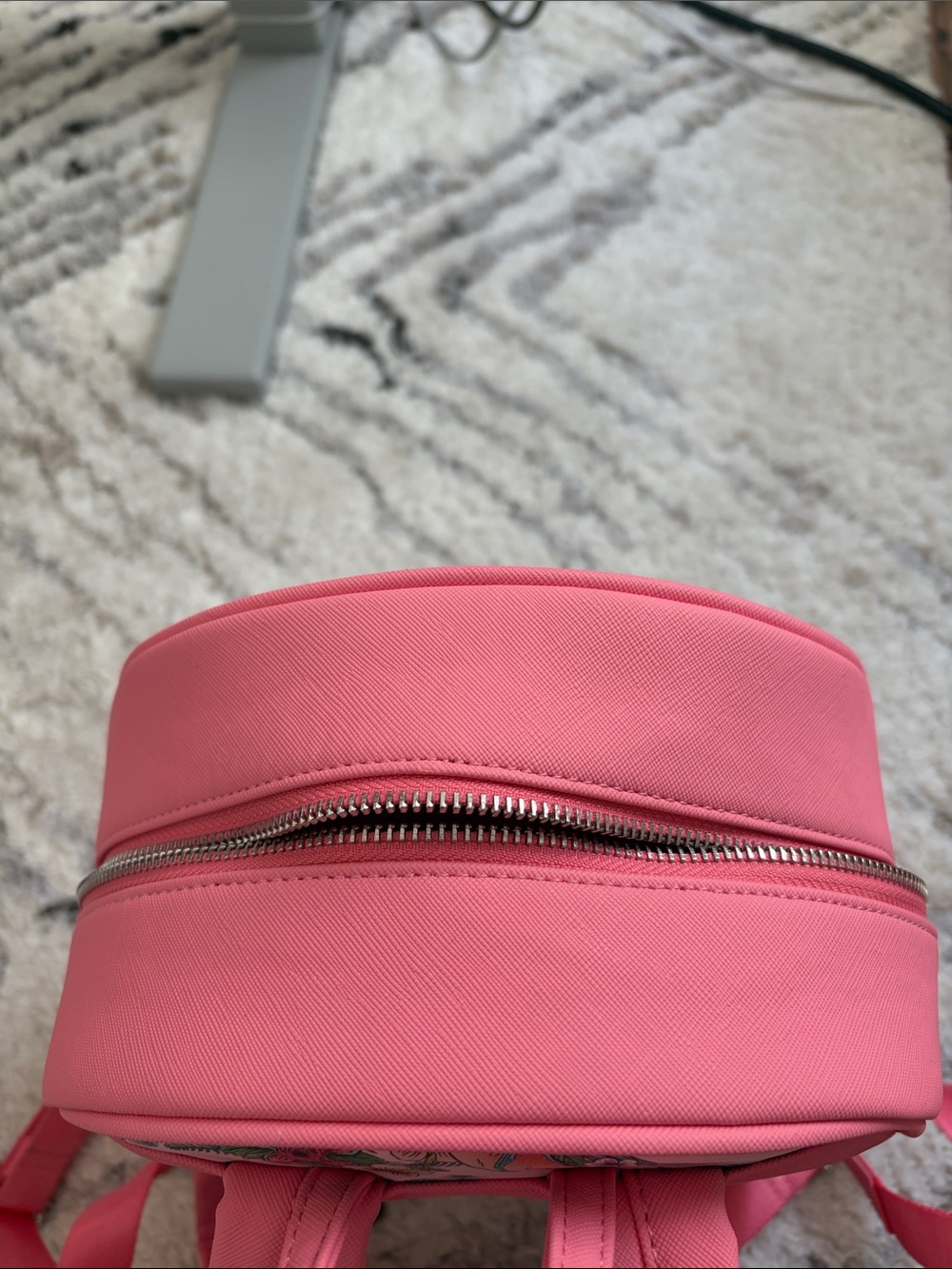 Pink Floral Mini Backpack - Picture 3 of 5